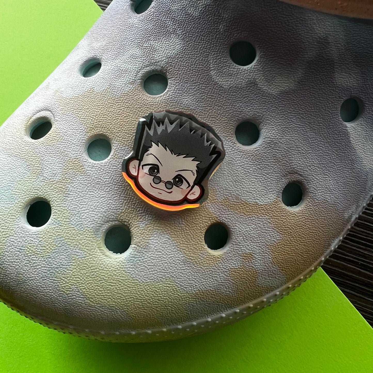 HxH Holographic Croc Charms