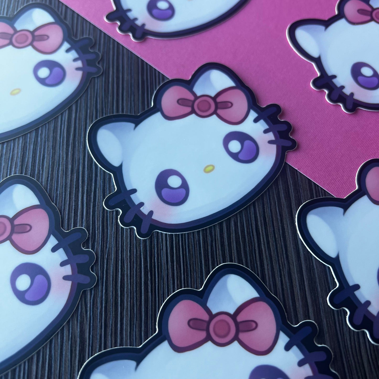 Kitty Land 3" Head Stickers