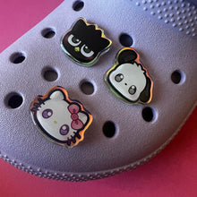Load image into Gallery viewer, Kitty Land Holo Croc Charms
