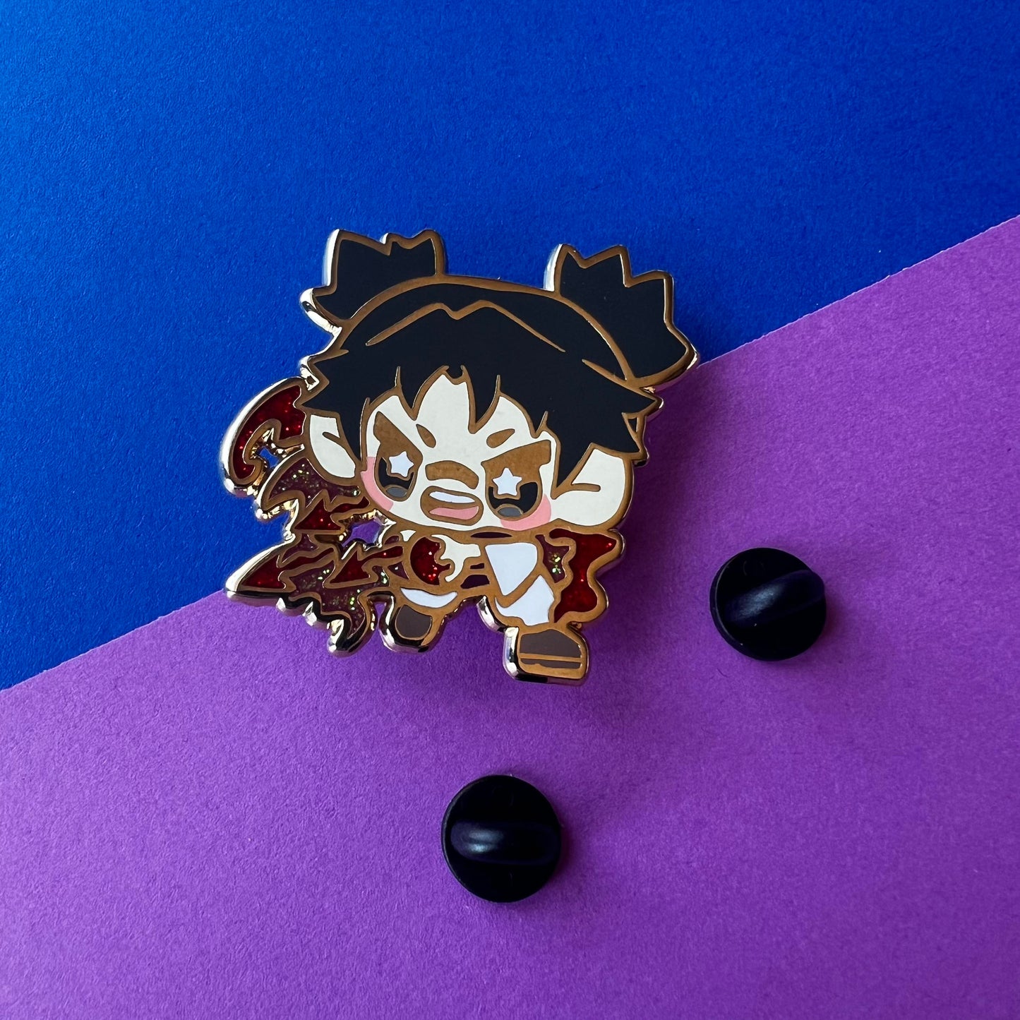 J J K Enamel Pin