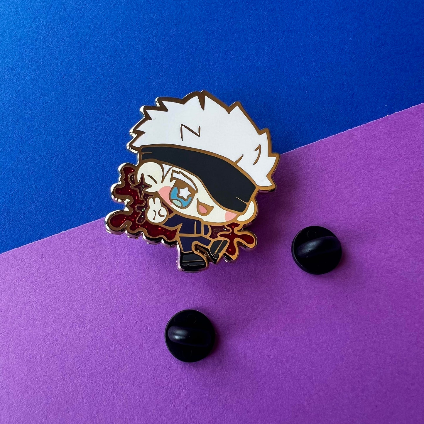 J J K Enamel Pin