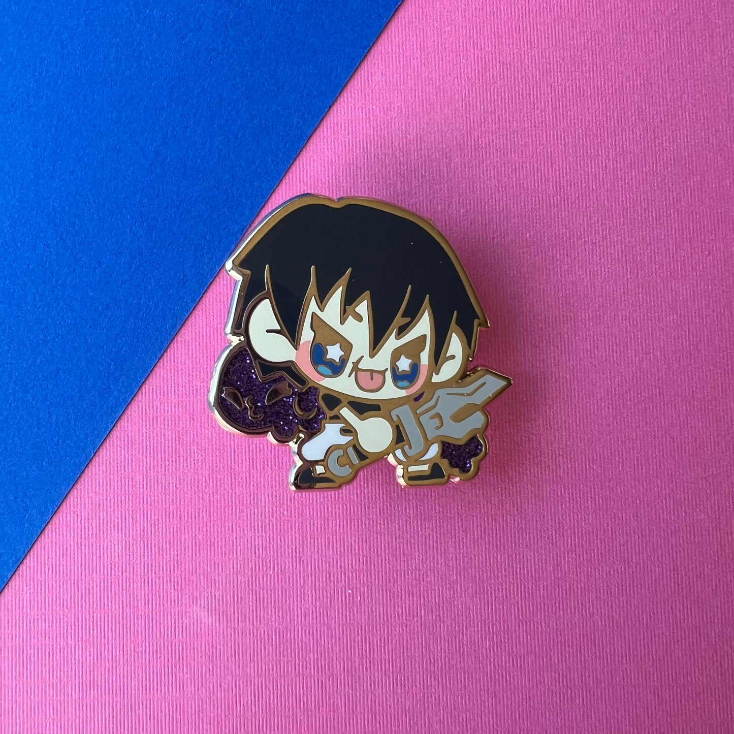 J J K Enamel Pin