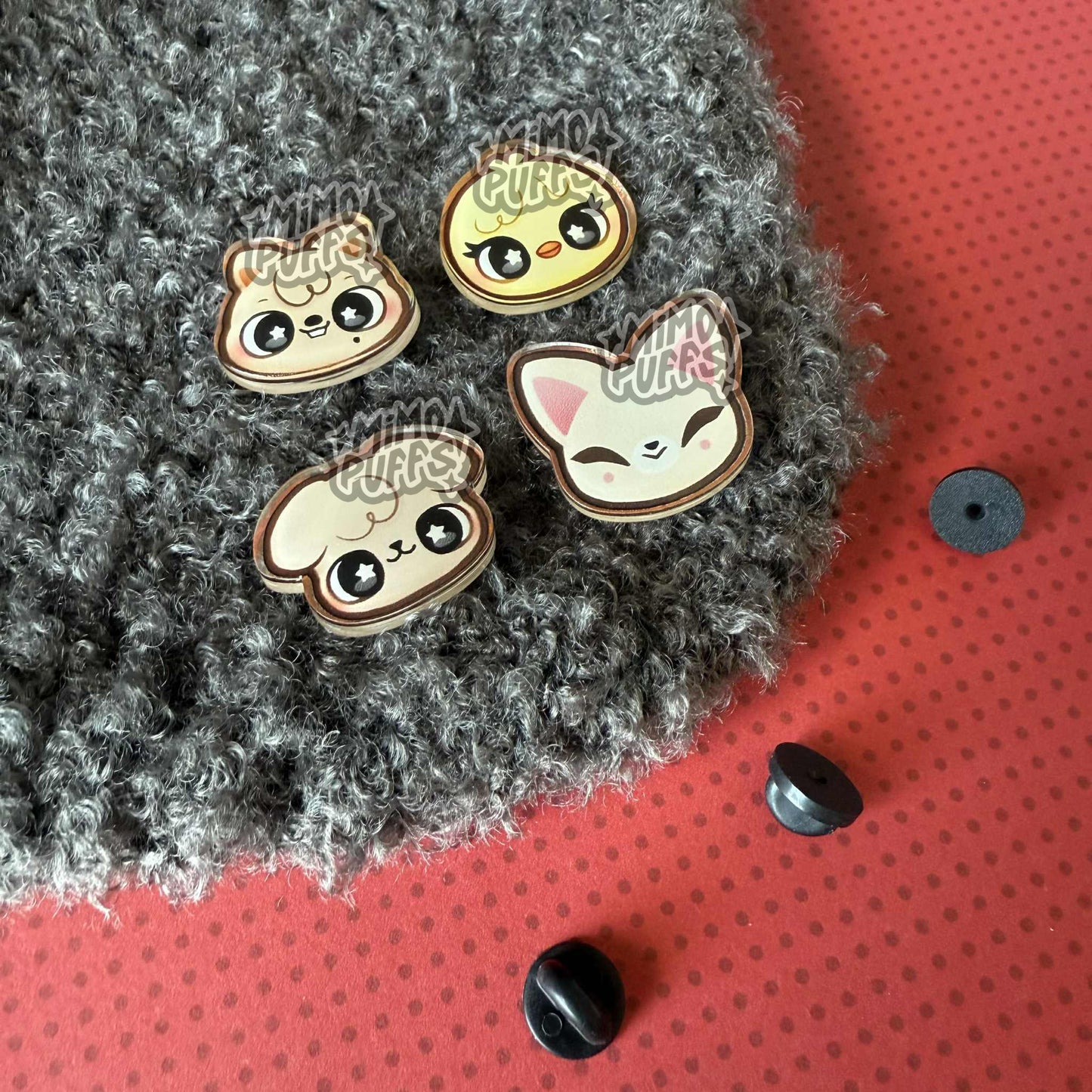 Sk Zoo Acrylic Pins