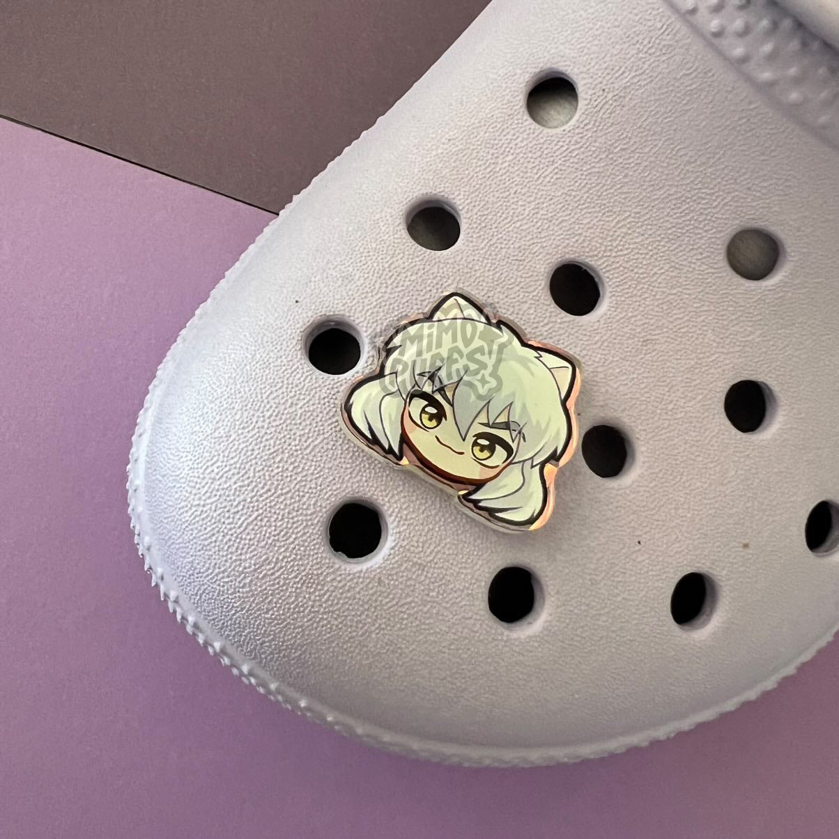 Demon Dogs Holographic Shoe Charms