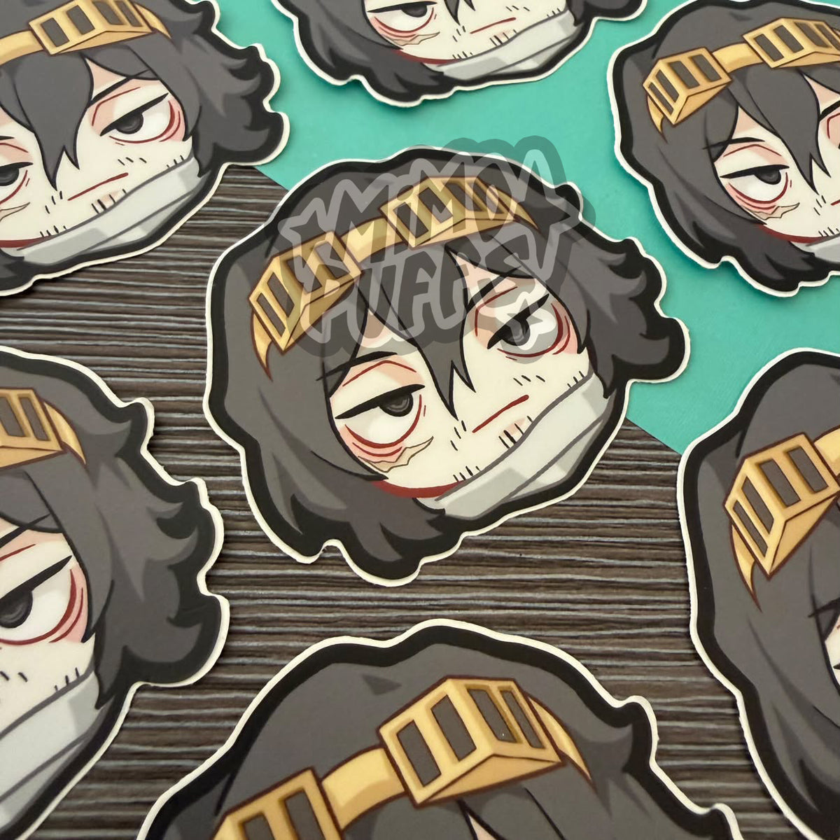 Hero 3" Head Stickers