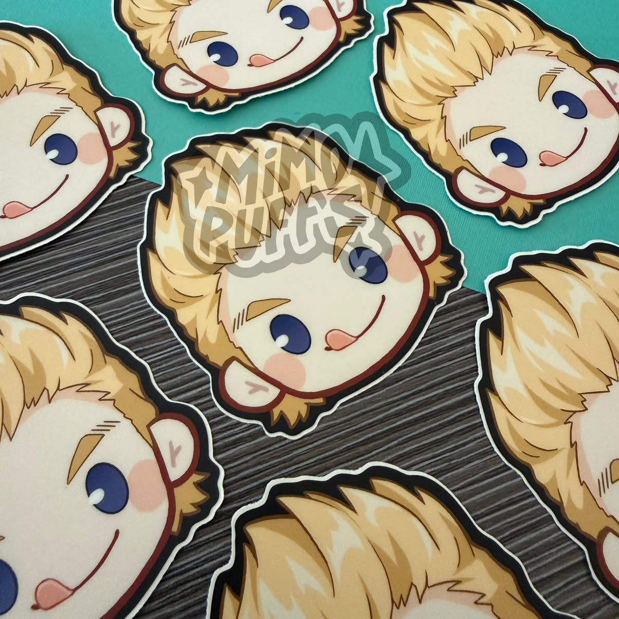 Hero 3" Head Stickers