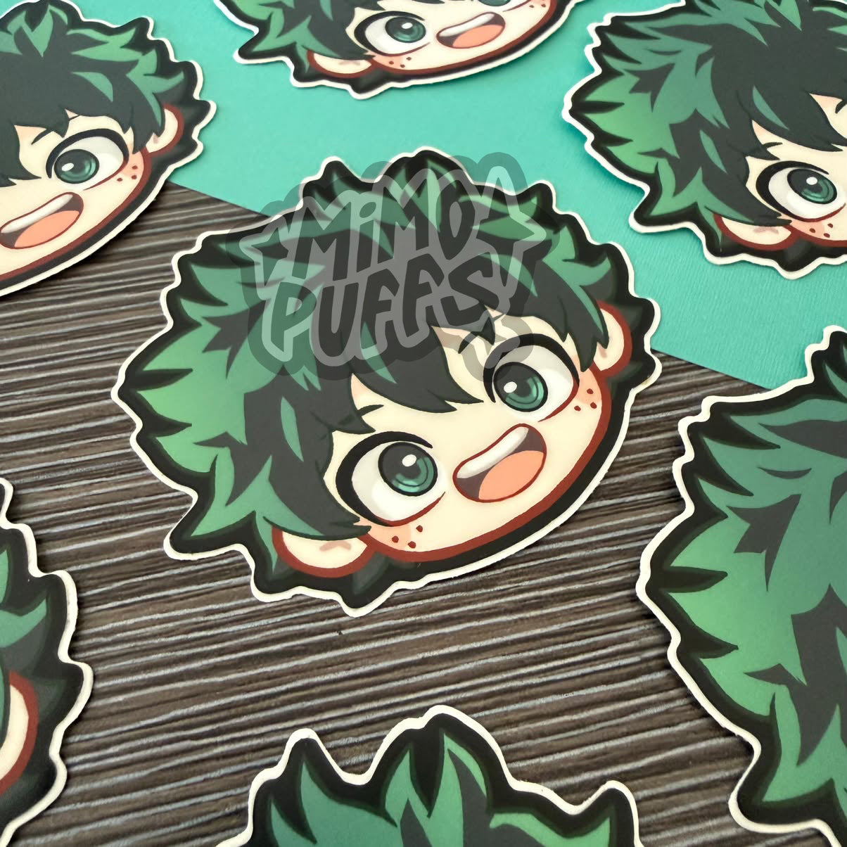 Hero 3" Head Stickers