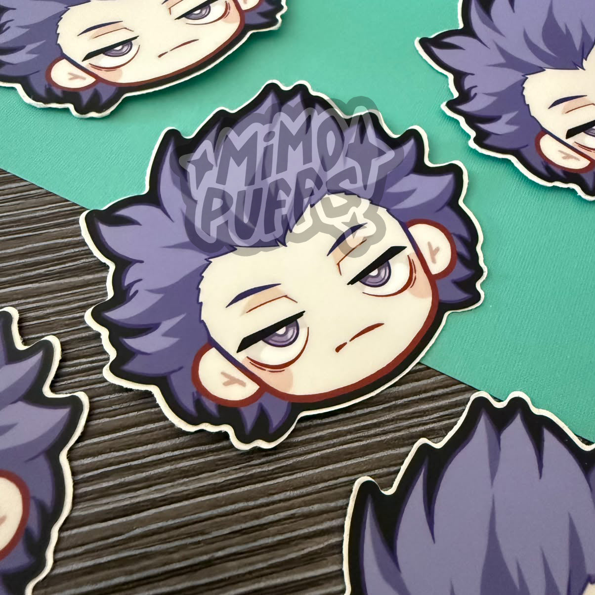 Hero 3" Head Stickers