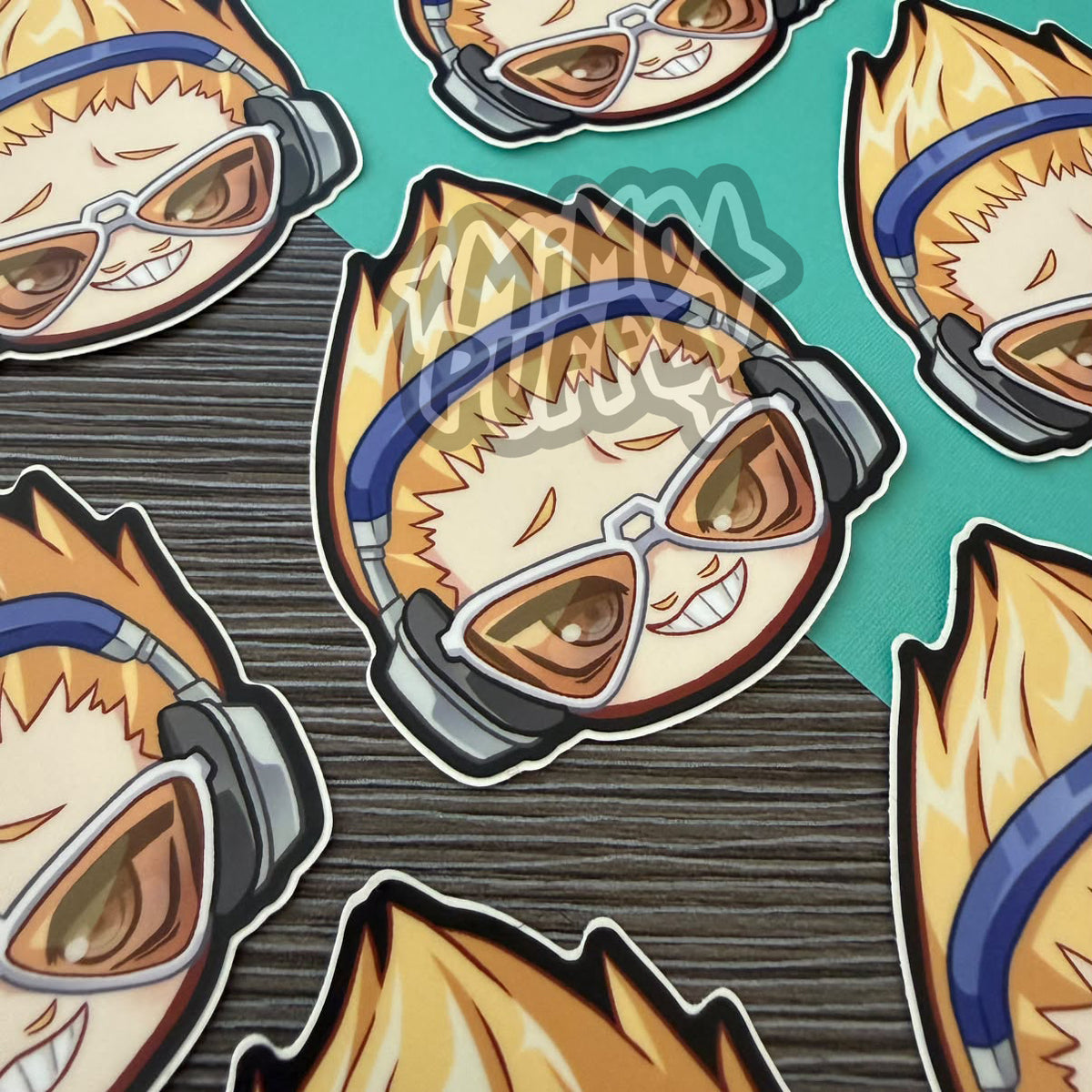 Hero 3" Head Stickers