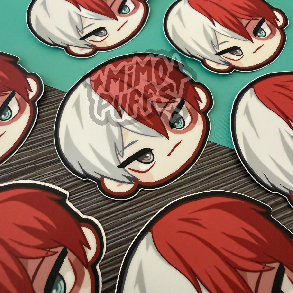 Hero 3" Head Stickers