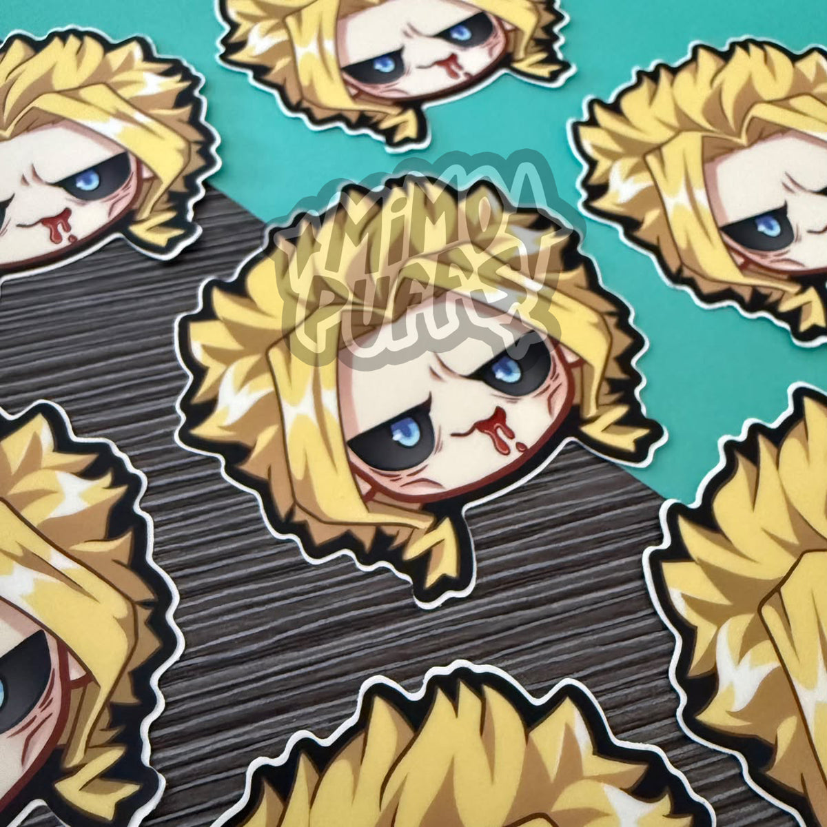 Hero 3" Head Stickers