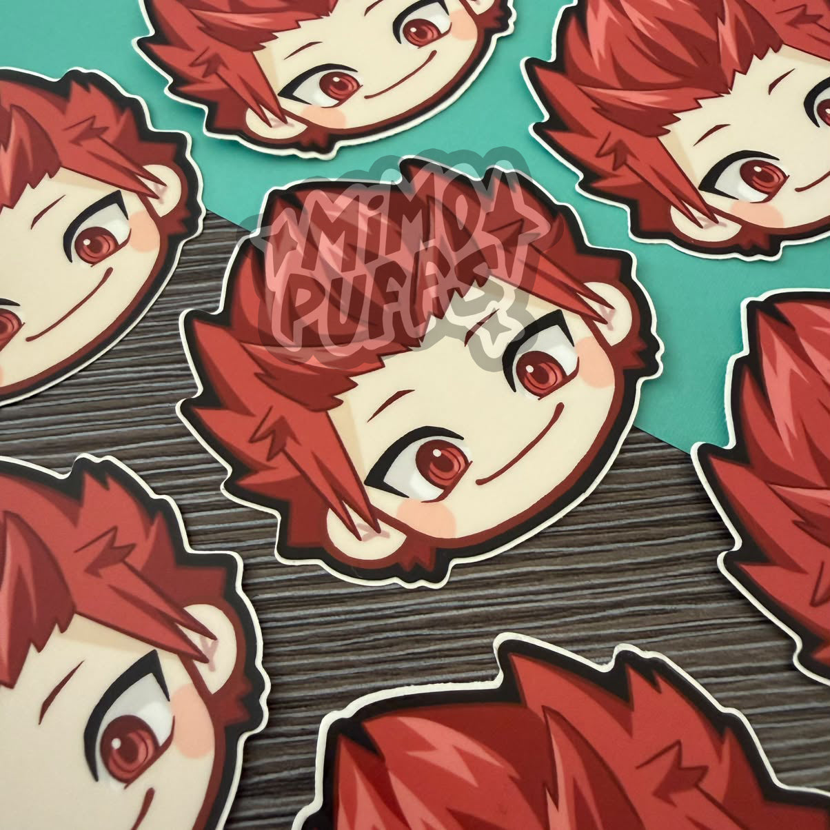 Hero 3" Head Stickers