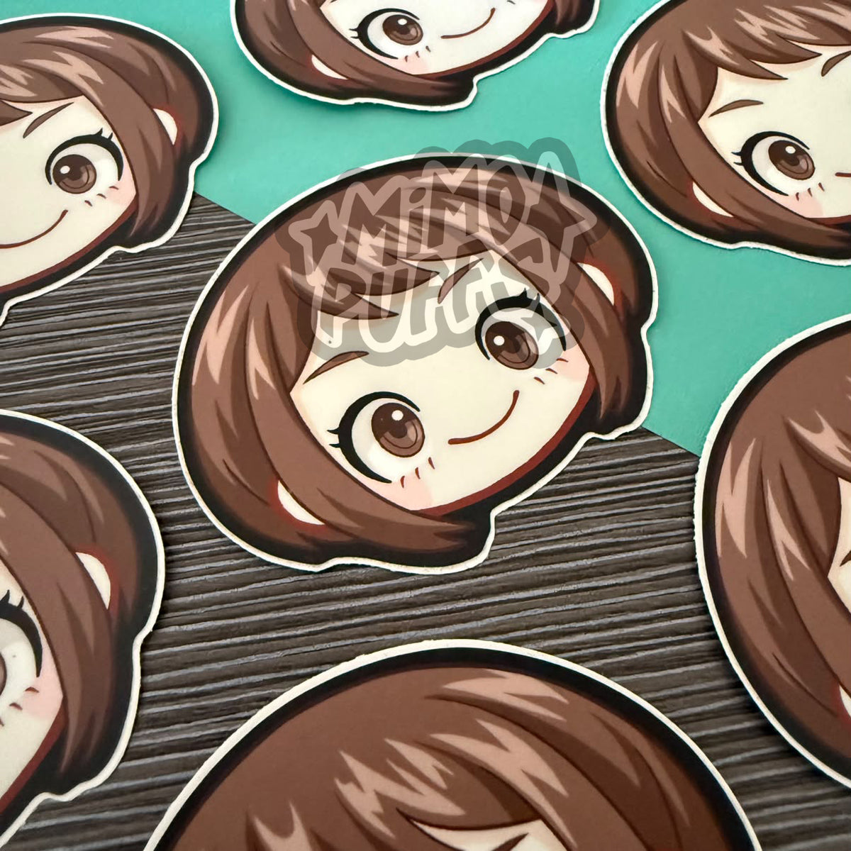 Hero 3" Head Stickers