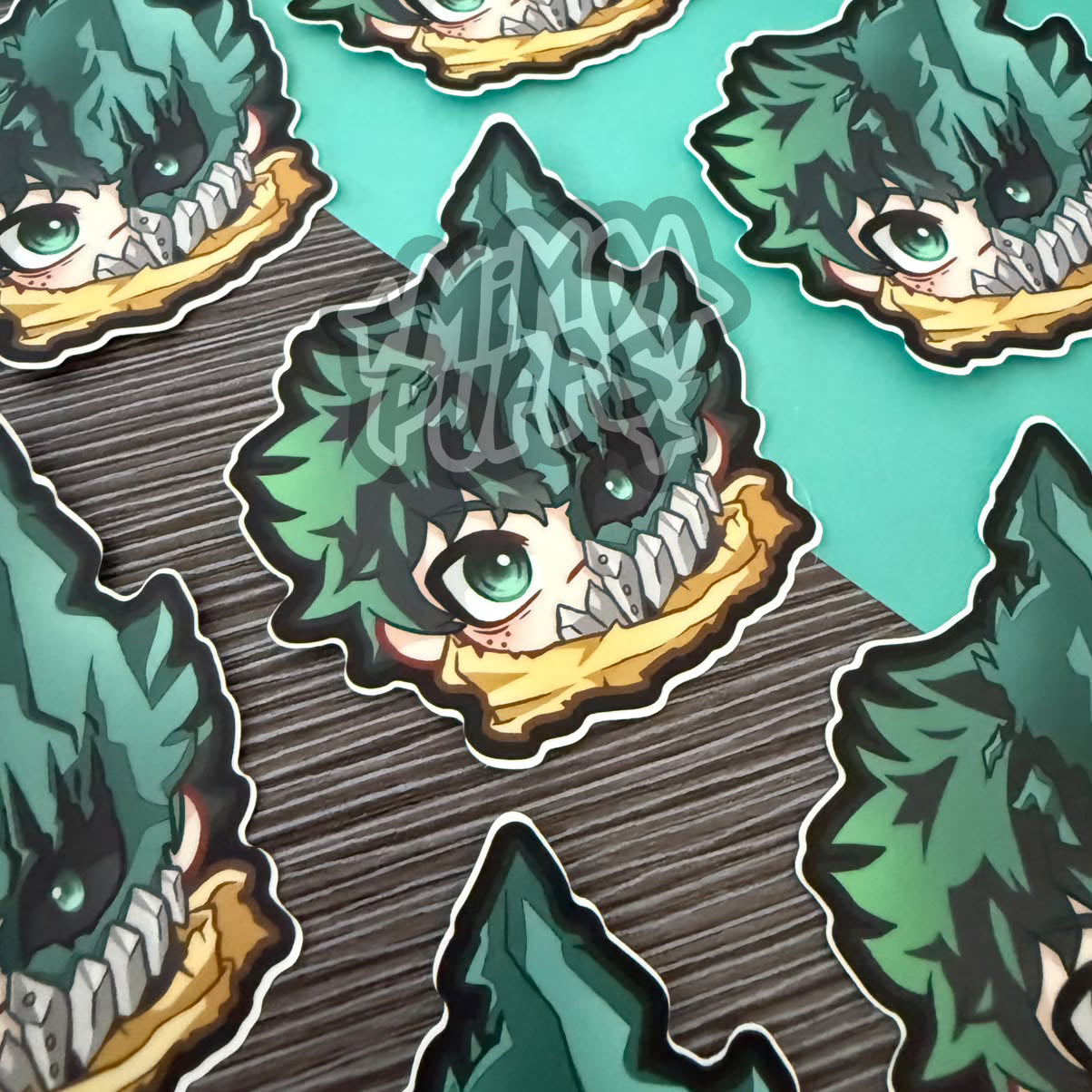 Hero 3" Head Stickers