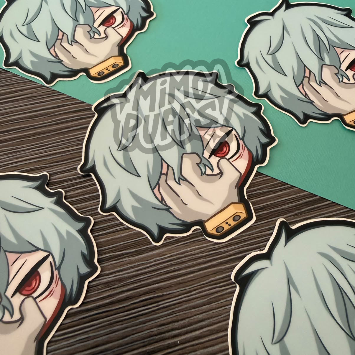Hero 3" Head Stickers