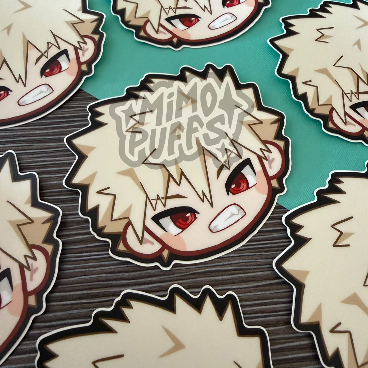 Hero 3" Head Stickers