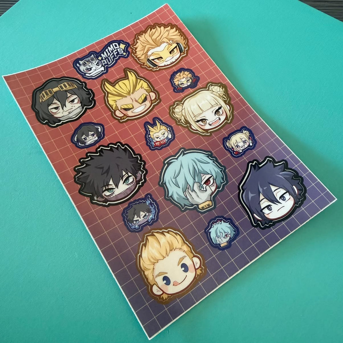 Hero Sticker Sheet