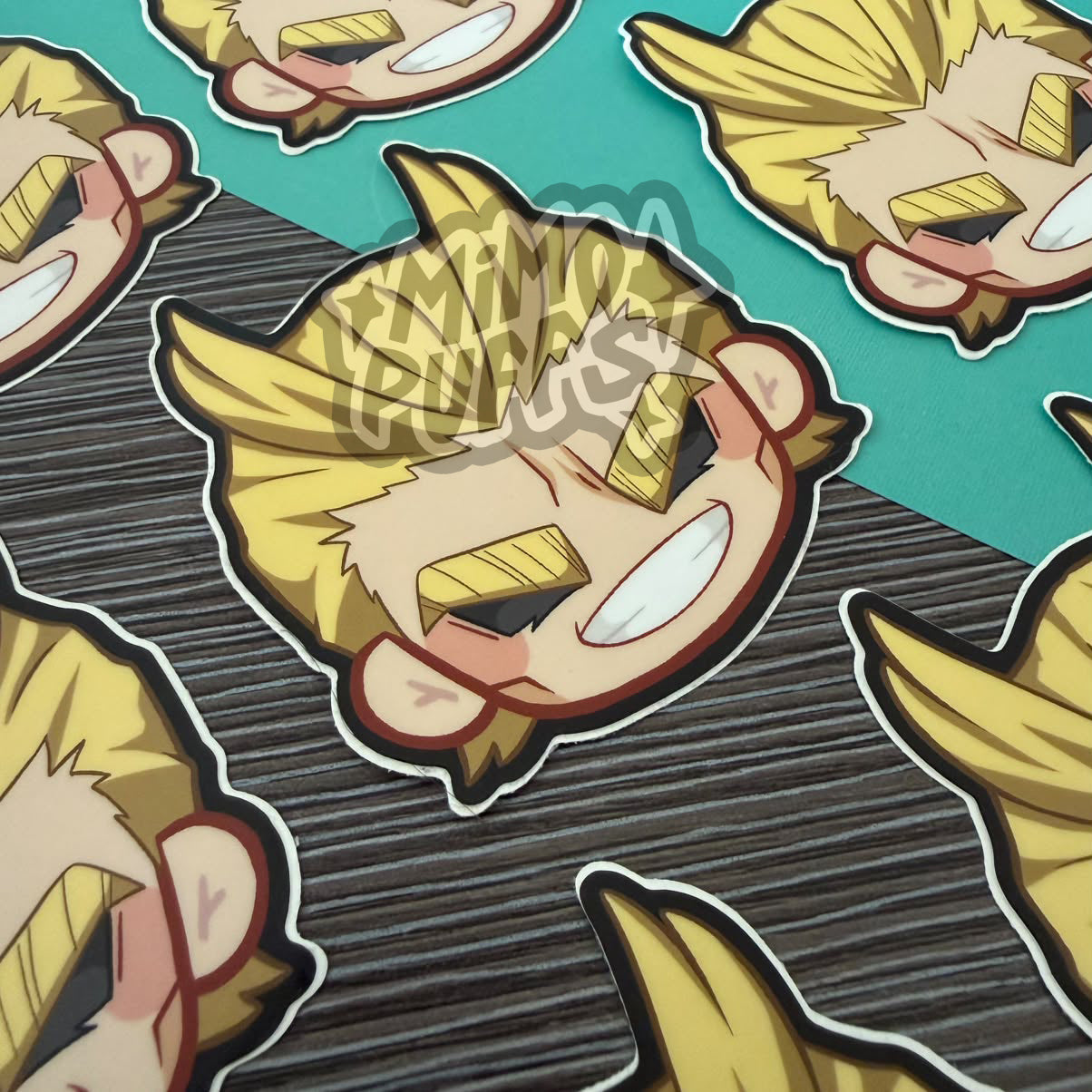 Hero 3" Head Stickers