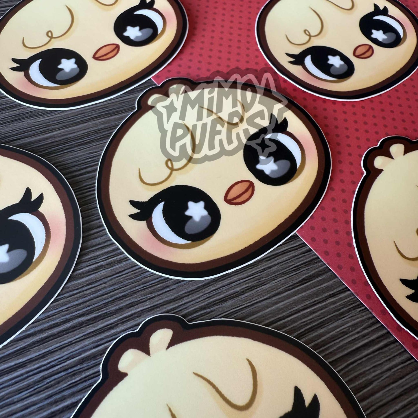 Sk Zoo 3" Head Stickers