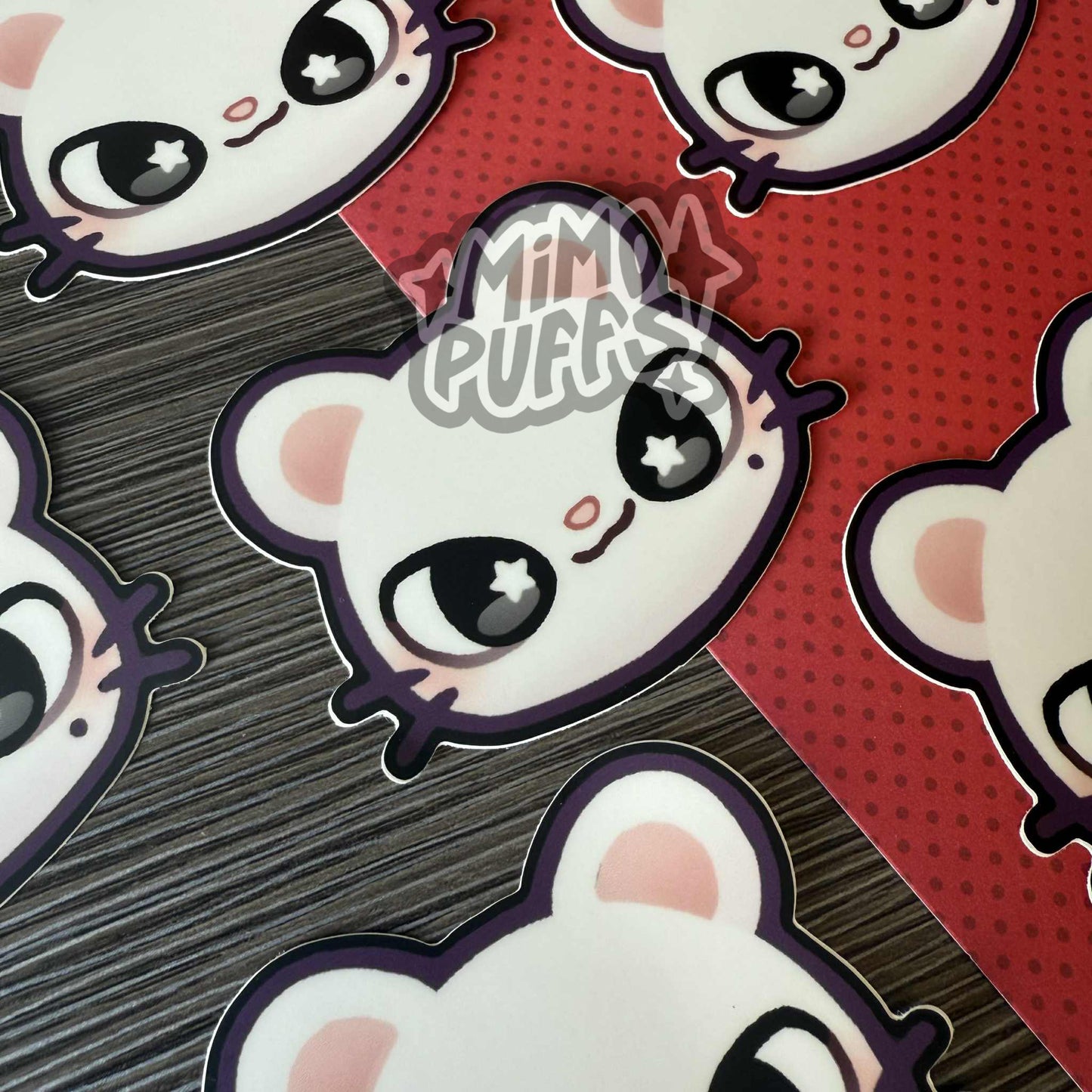 Sk Zoo 3" Head Stickers