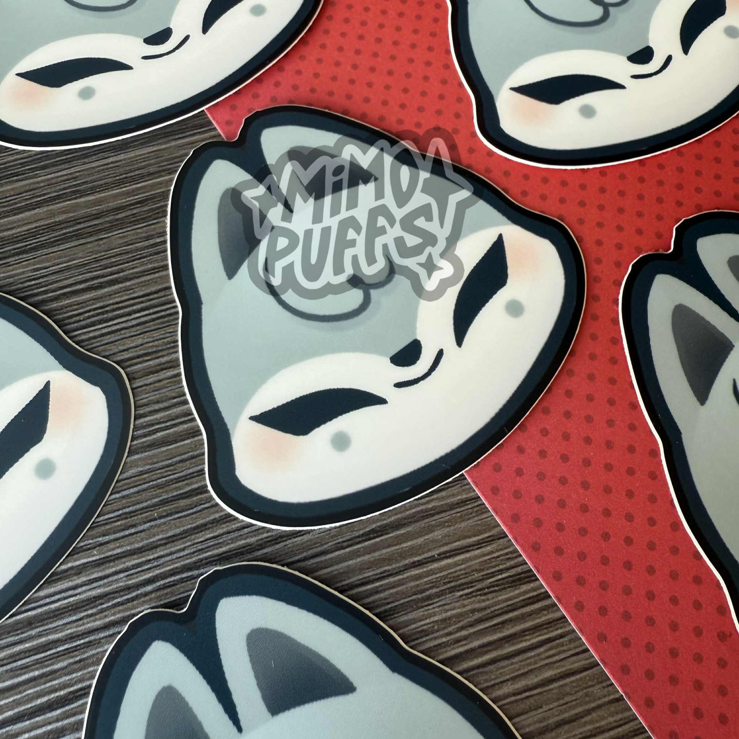 Sk Zoo 3" Head Stickers