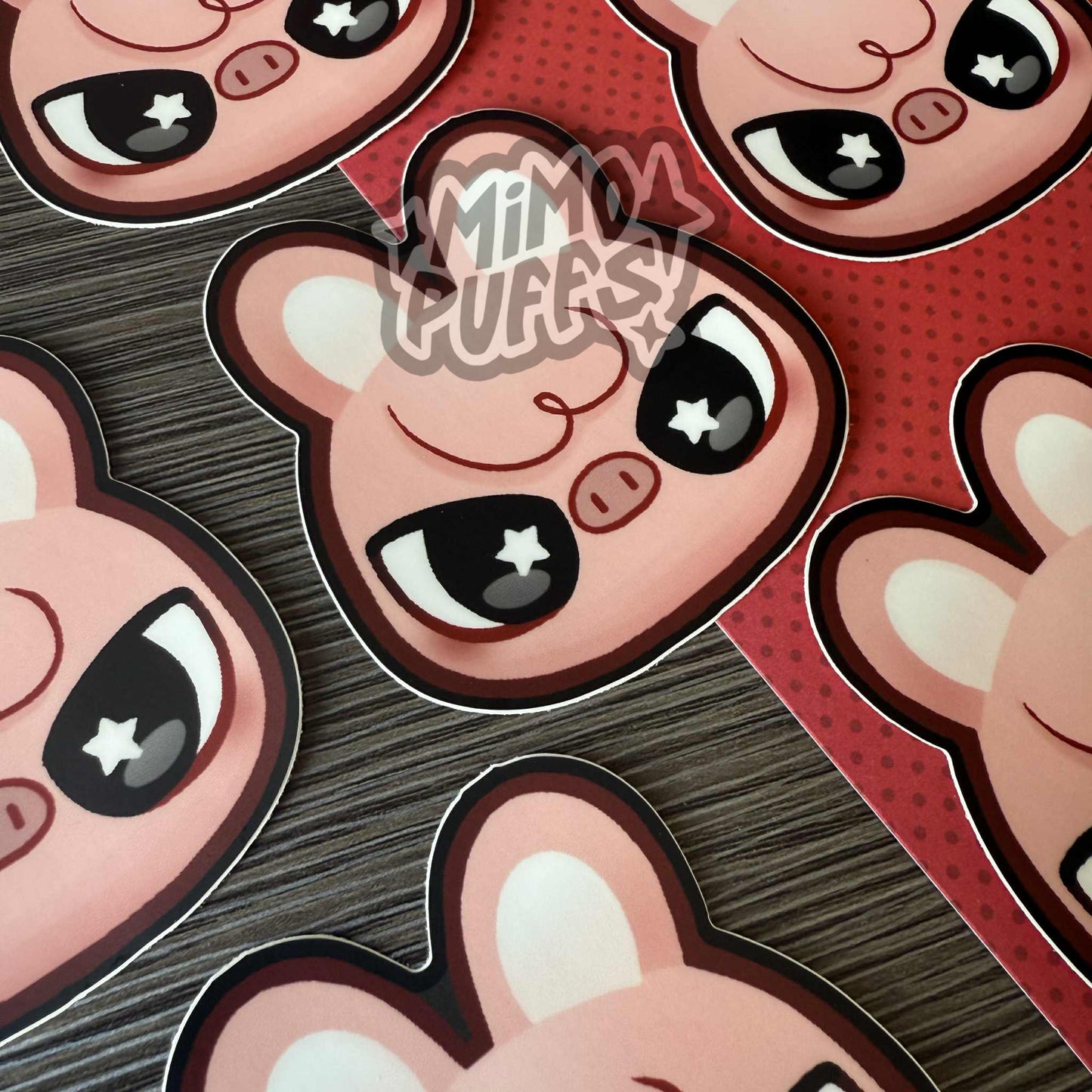 Sk Zoo 3" Head Stickers