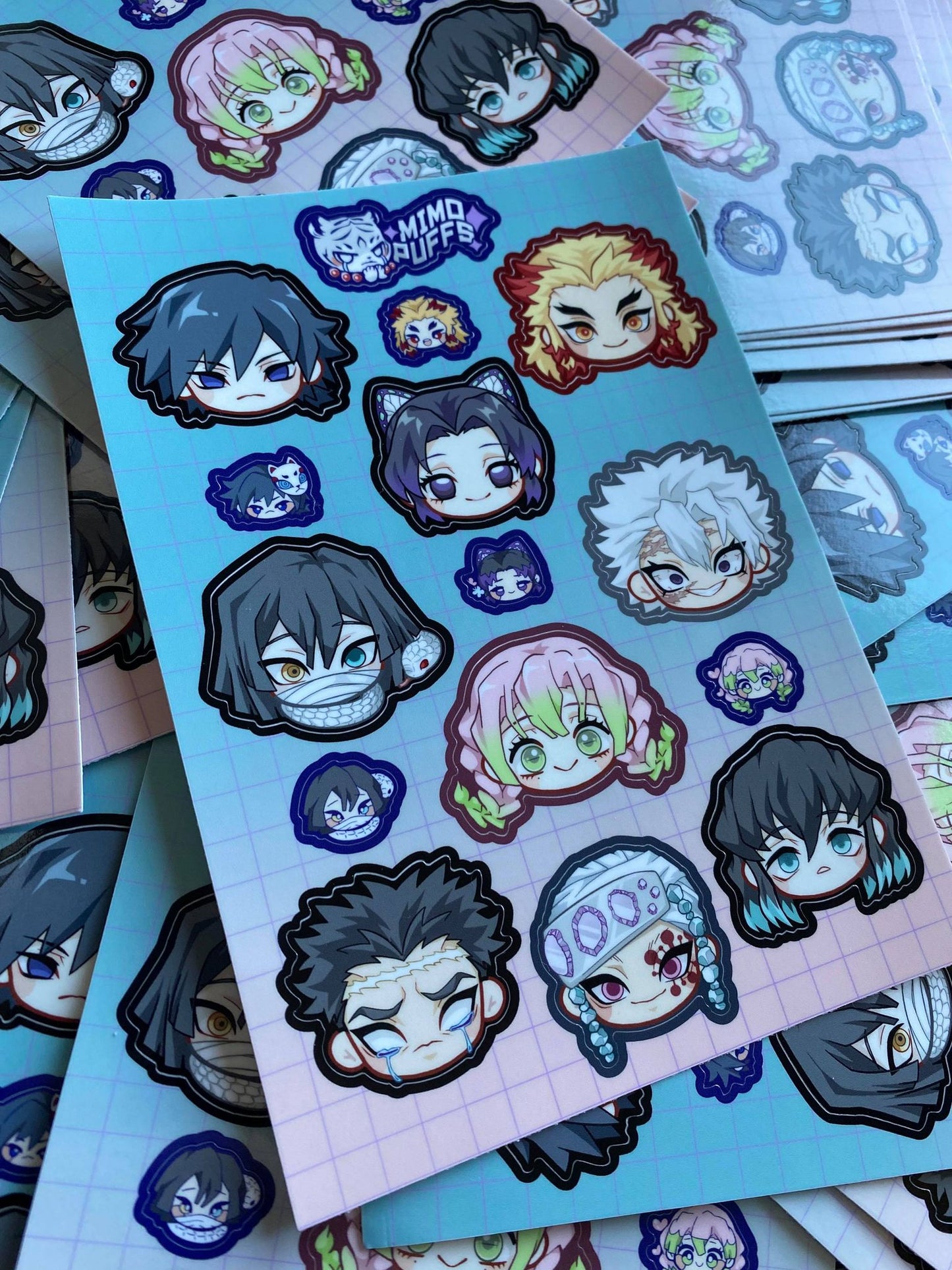 Hero & Villain Sticker Sheet