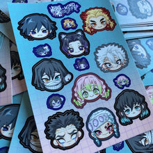 Load image into Gallery viewer, [FLAW/DISCOUNTED] DS Hashira Sticker Sheet
