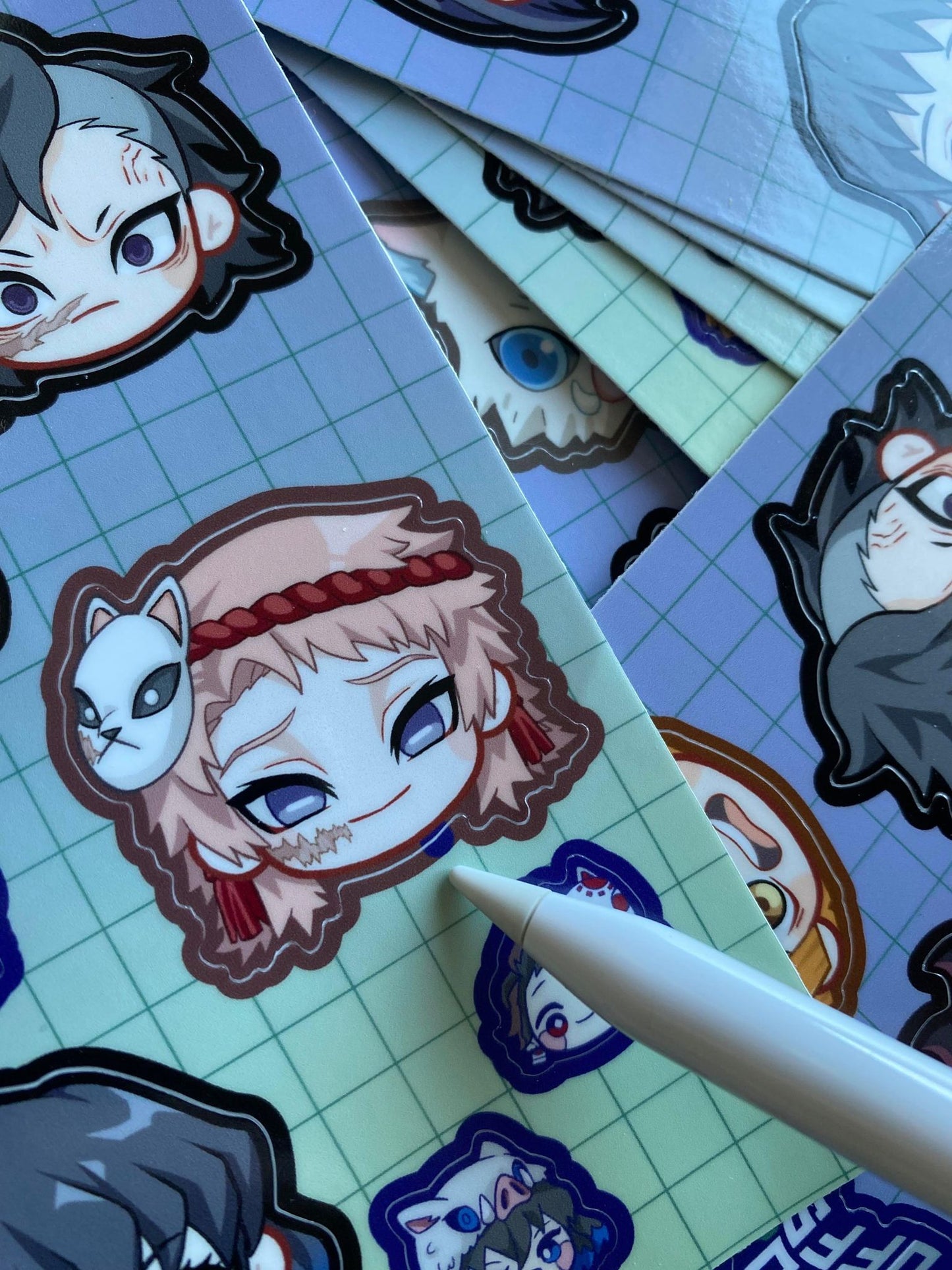 Hero & Villain Sticker Sheet