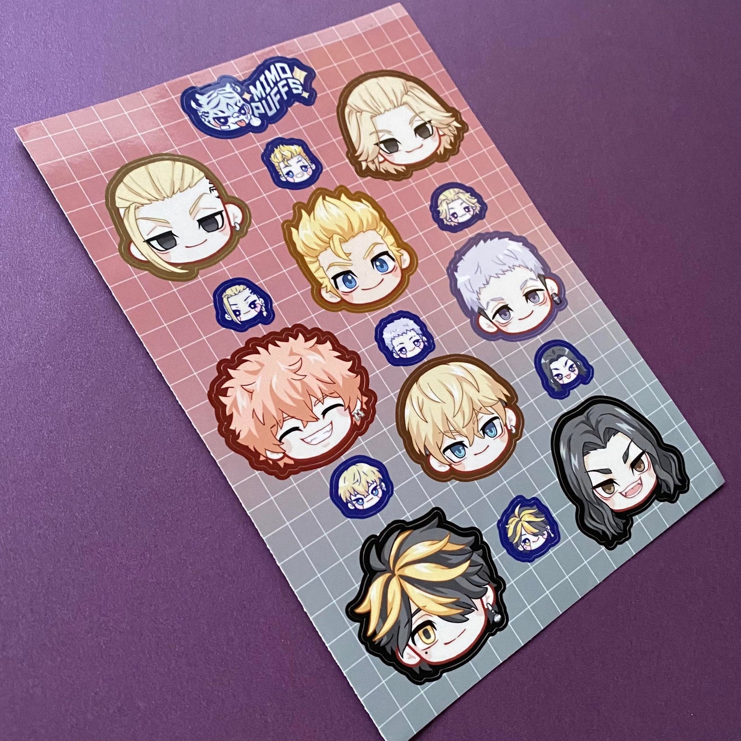 Revengers Sticker Sheet