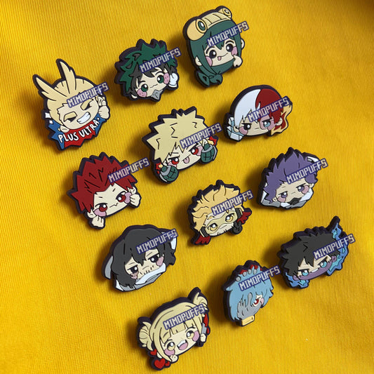 My Hero Rubber Pins