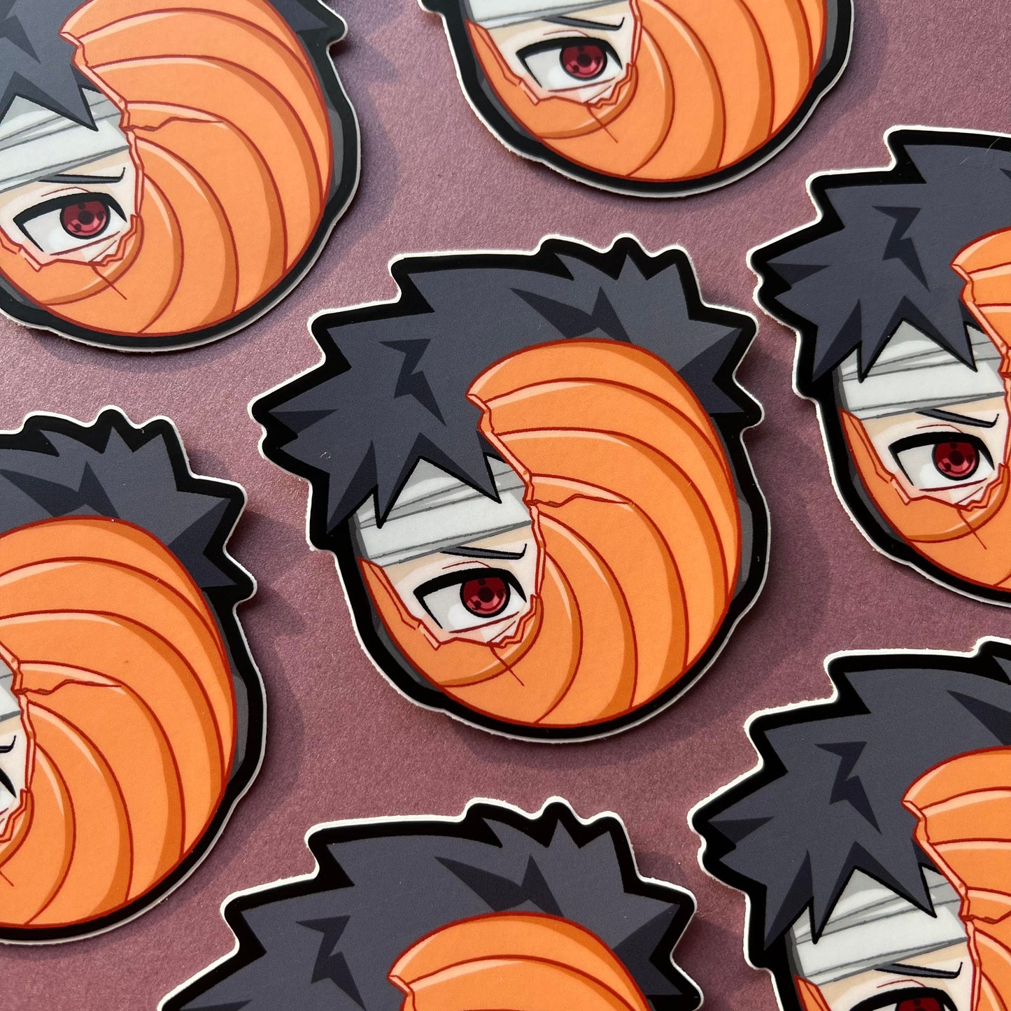 Ninja 3" Head Stickers