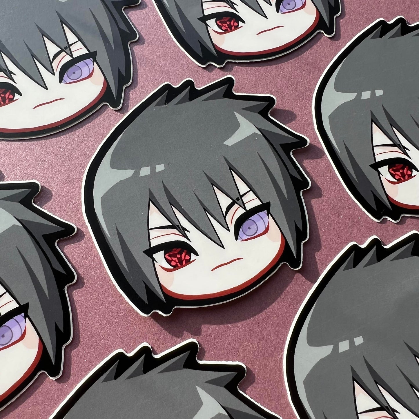Ninja 3" Head Stickers