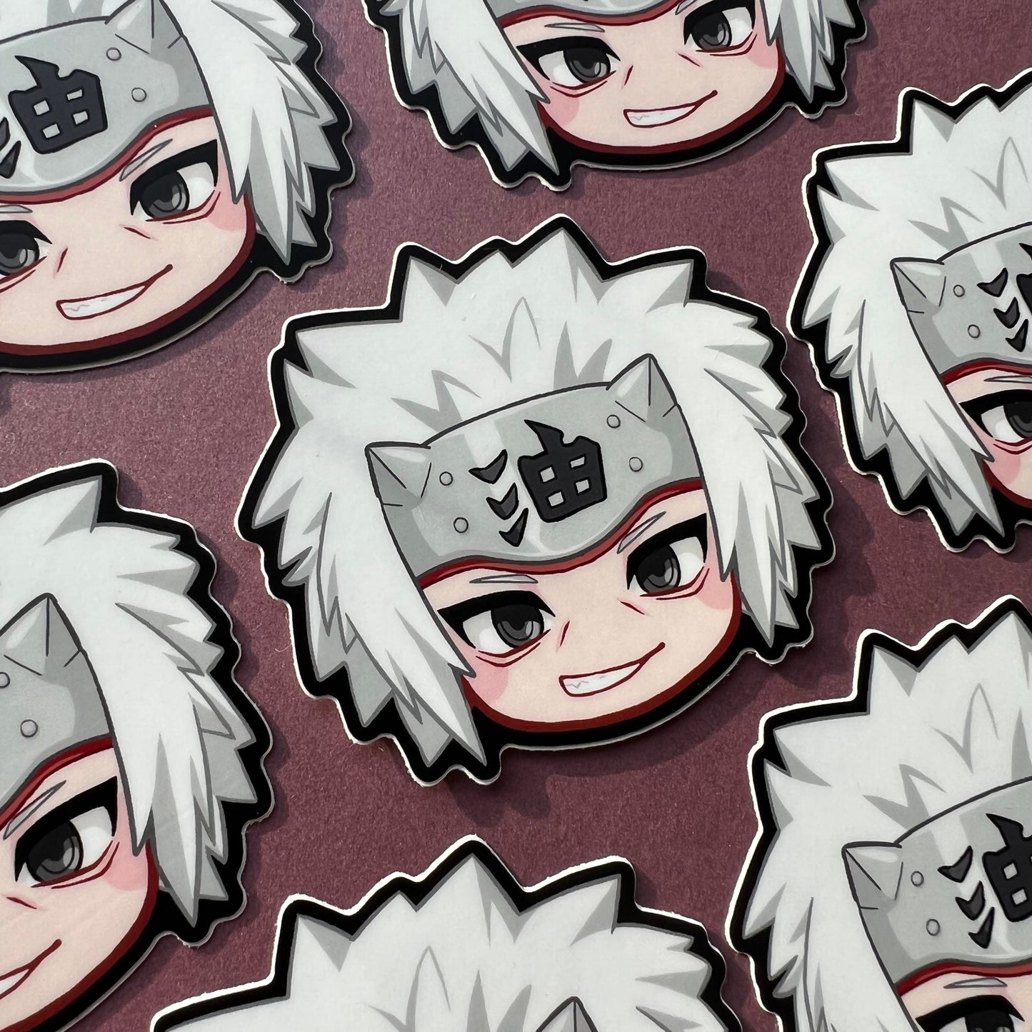 Ninja 3" Head Stickers