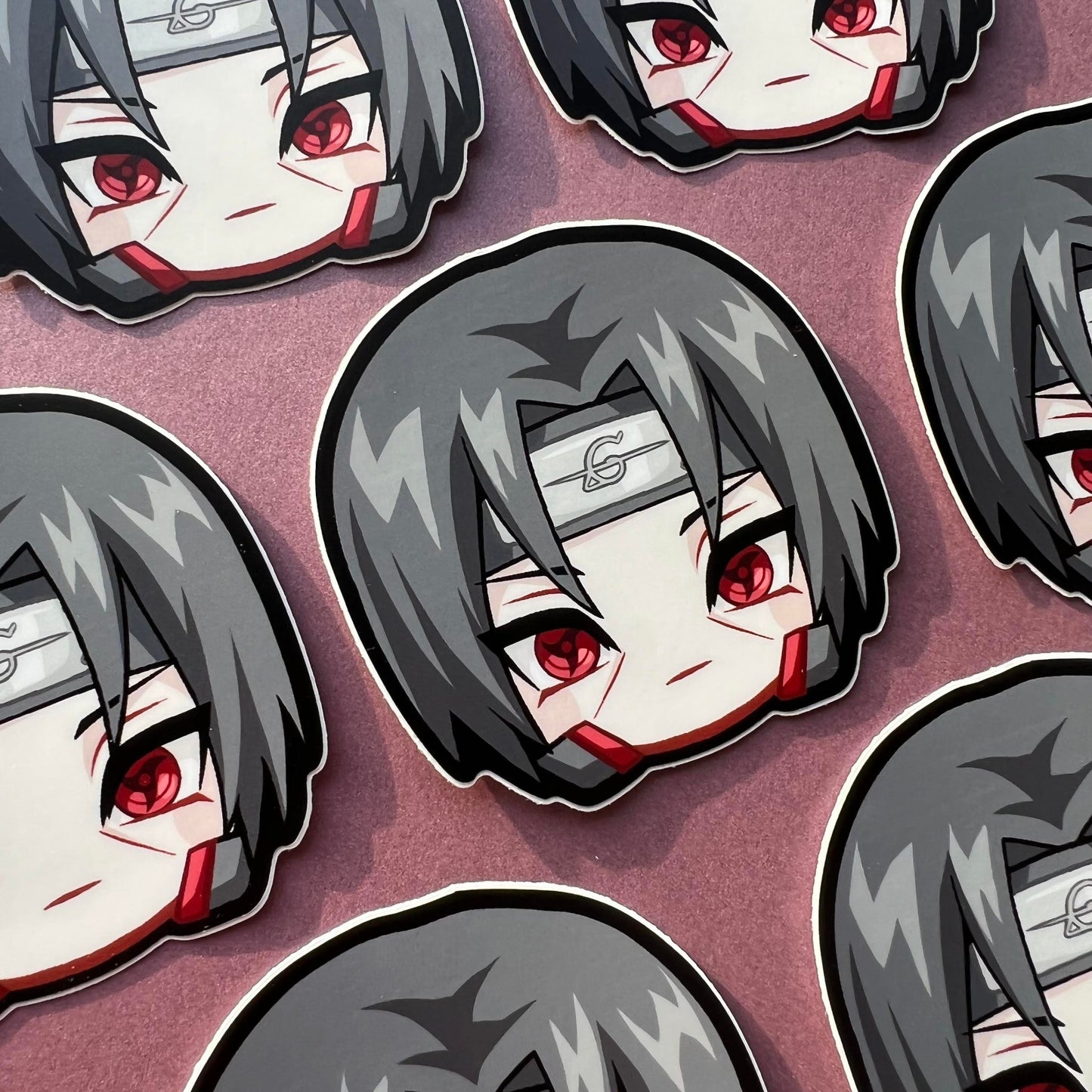 Ninja 3" Head Stickers