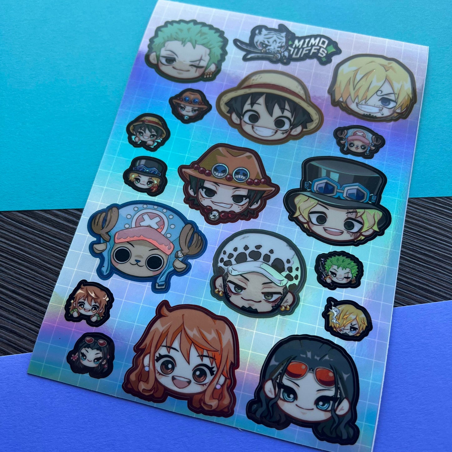 O P Sticker Sheet