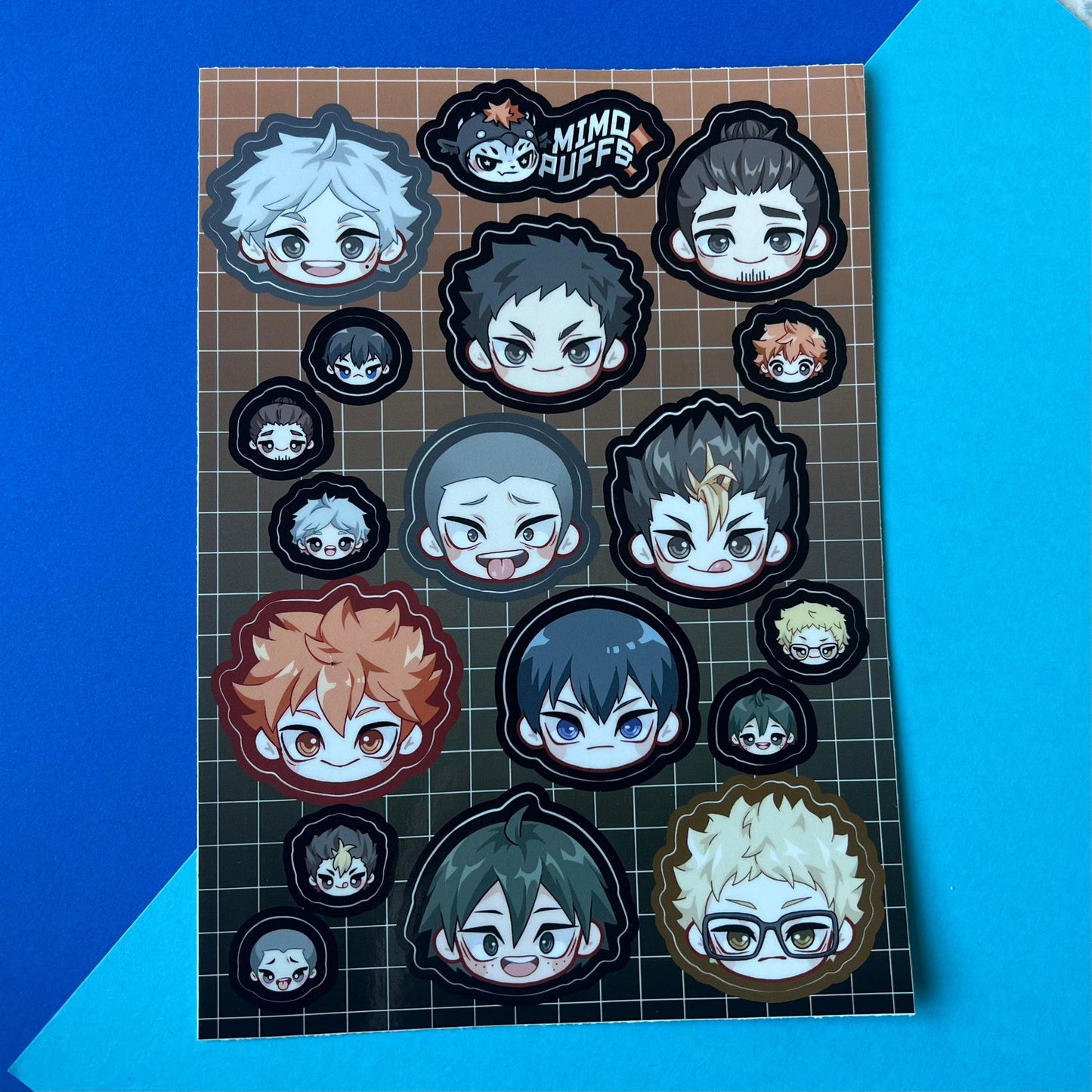 H Q !! Sticker Sheet Vol 1