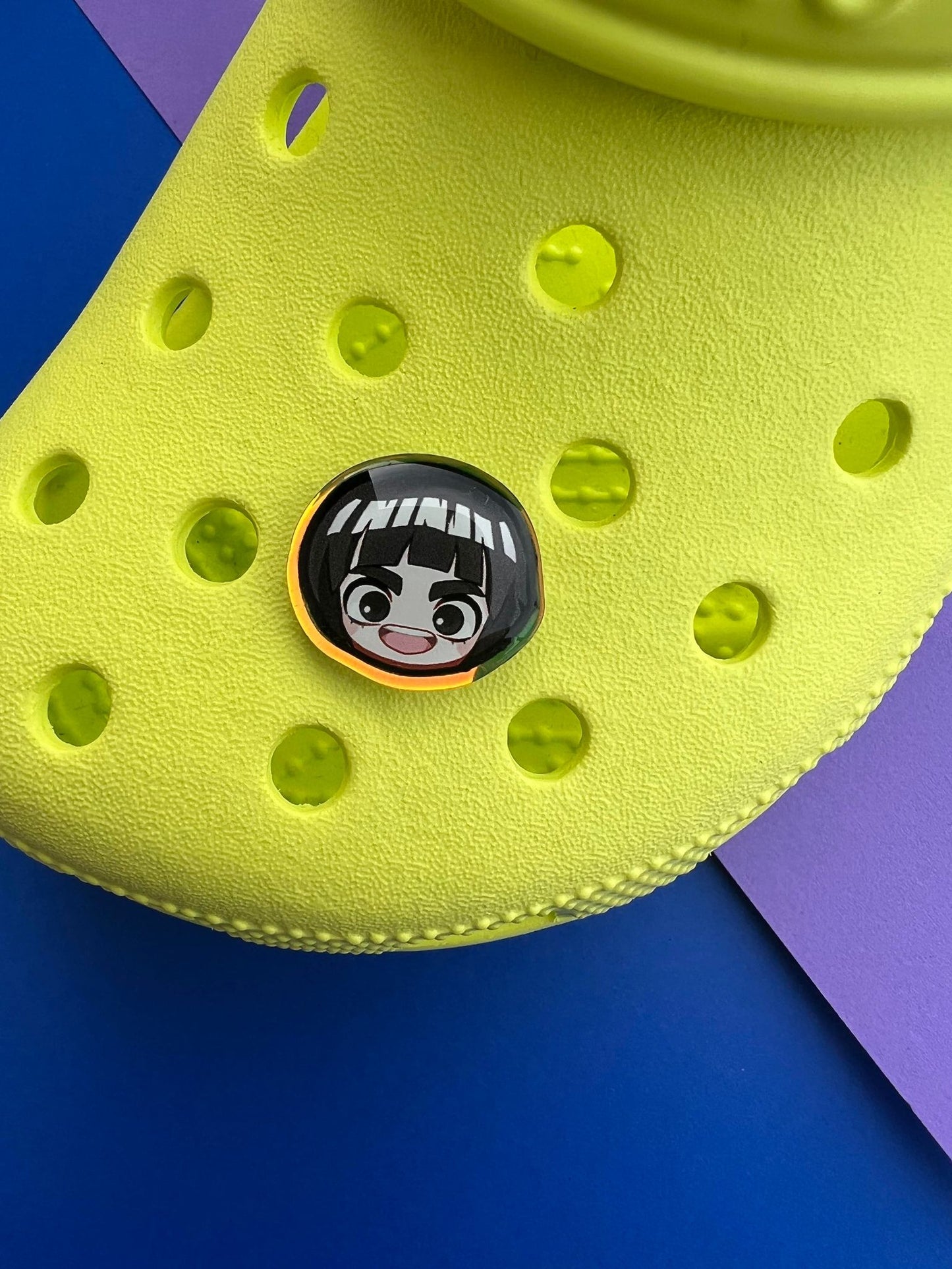 Ninja Holographic Croc Charms