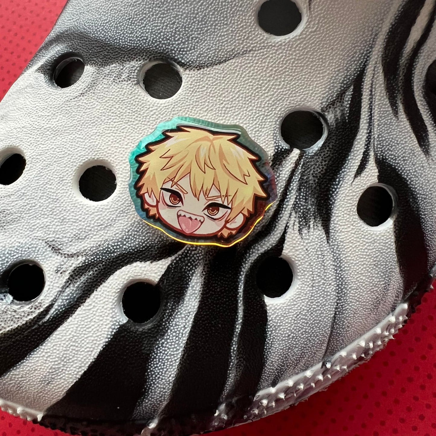 C S M Holographic Croc Charms