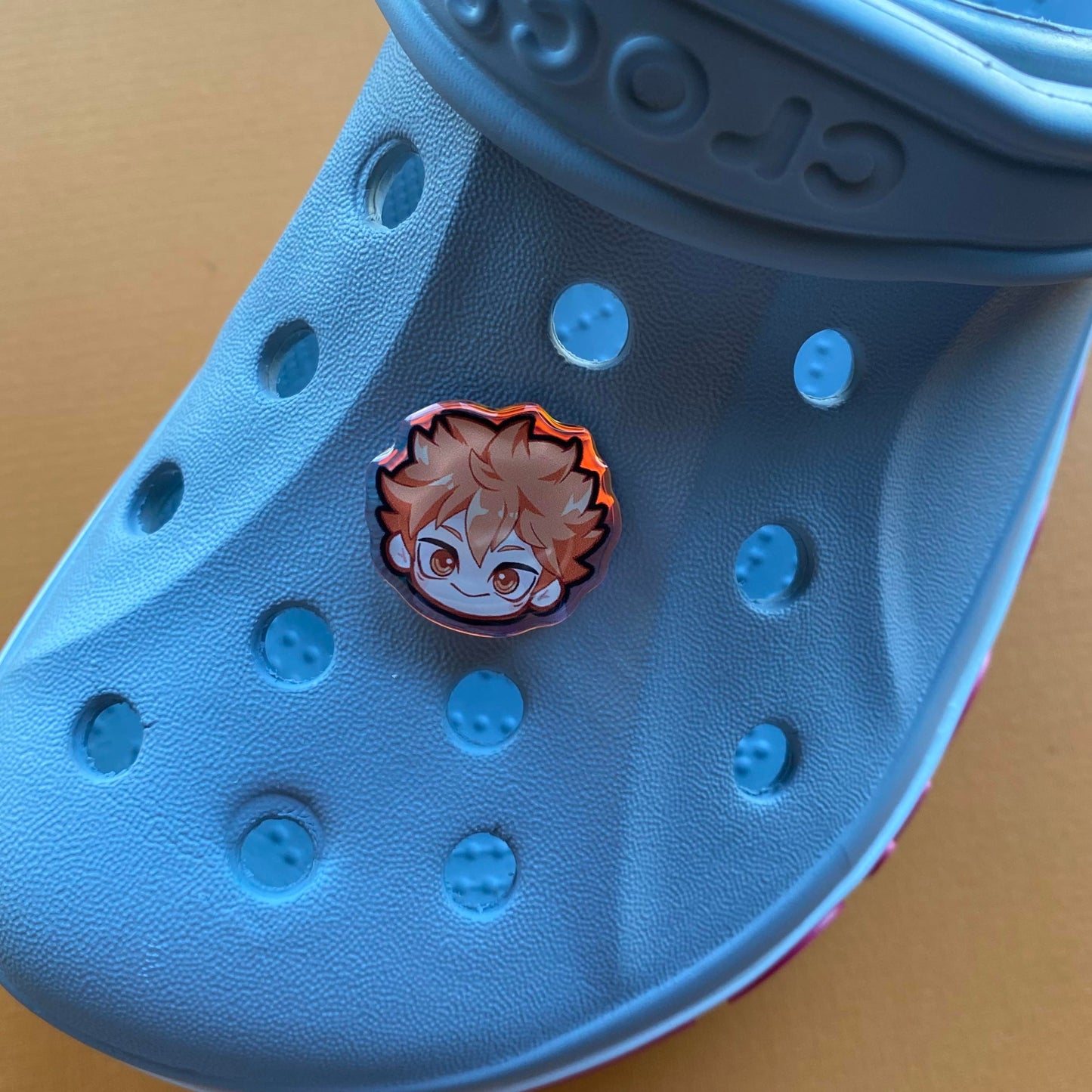 H Q !! Holographic Croc Charms