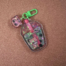 Load image into Gallery viewer, JJK Cat x Boba Keychain
