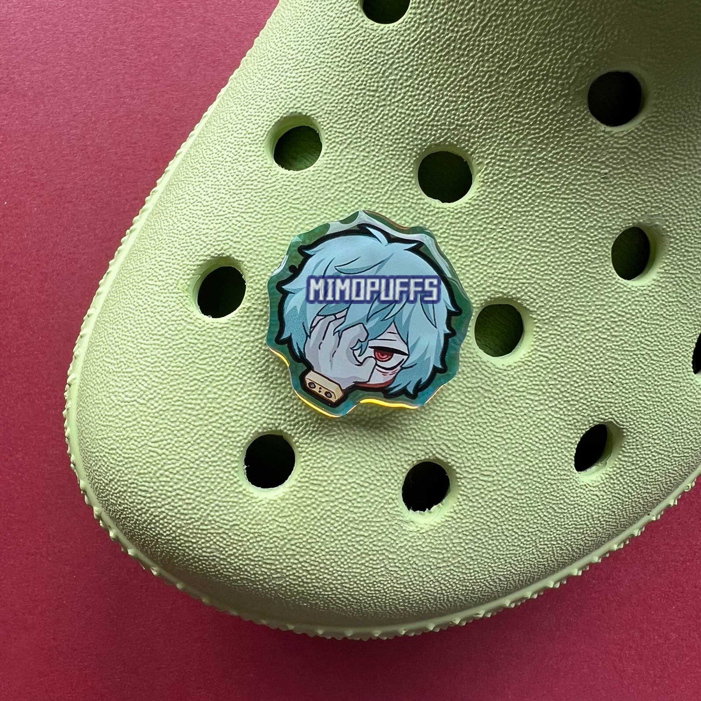 Hero Holographic Croc Charms