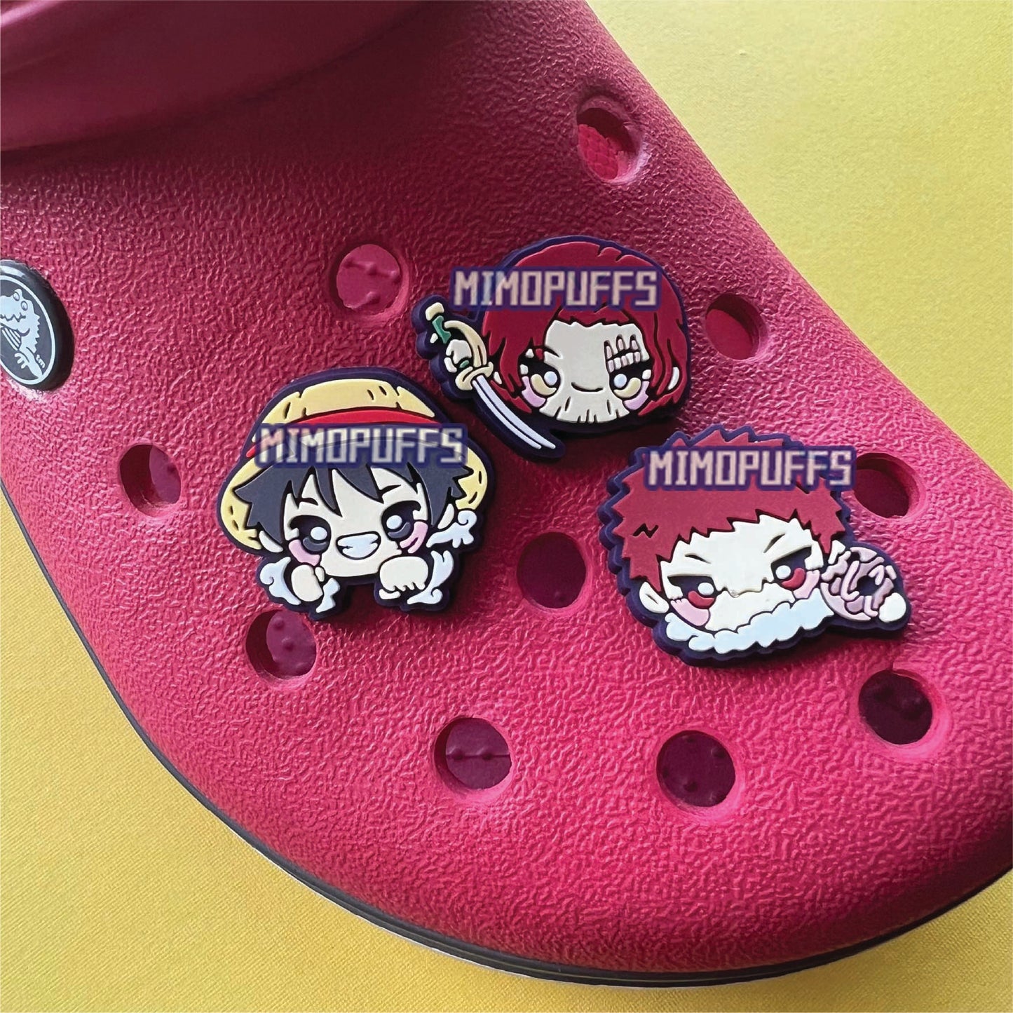 O P Rubber Croc Charms