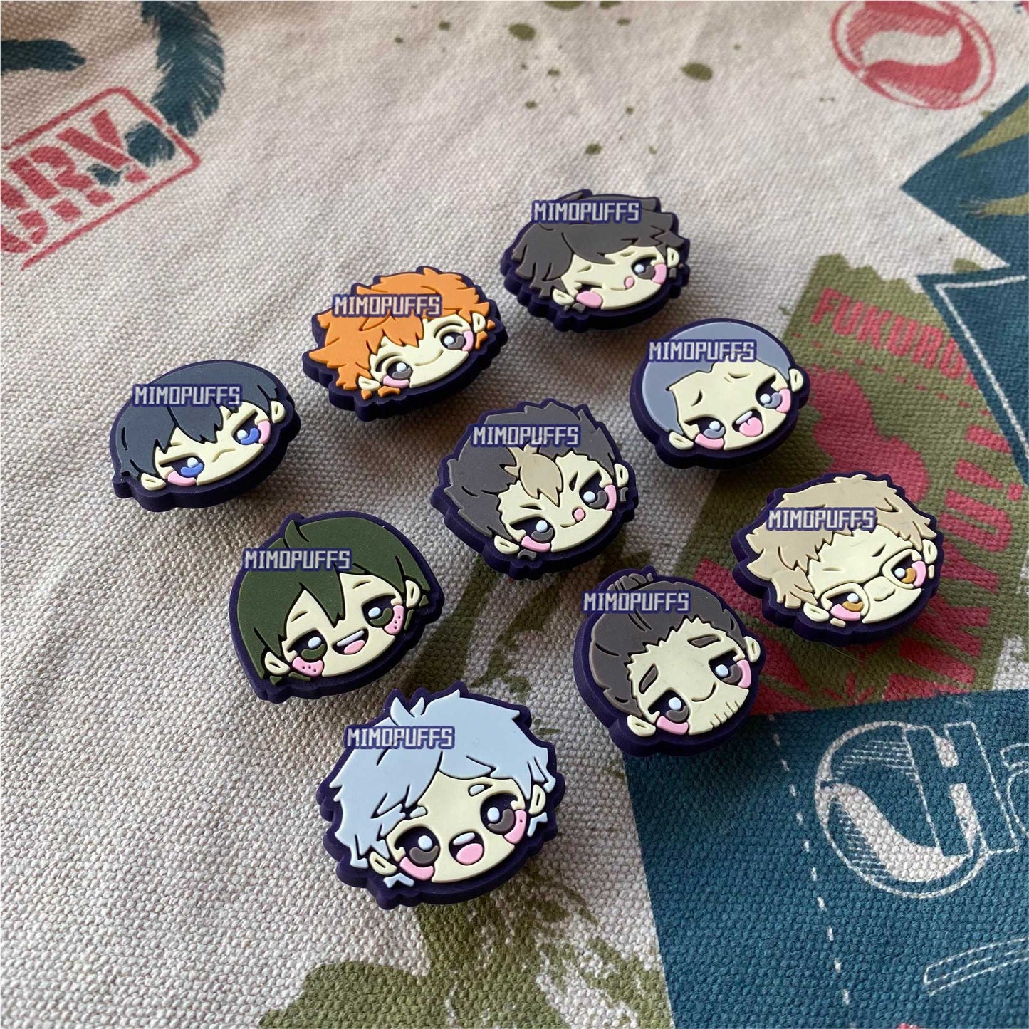 H Q !! Rubber Pins