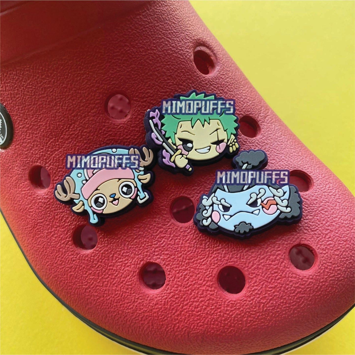 O P Rubber Croc Charms