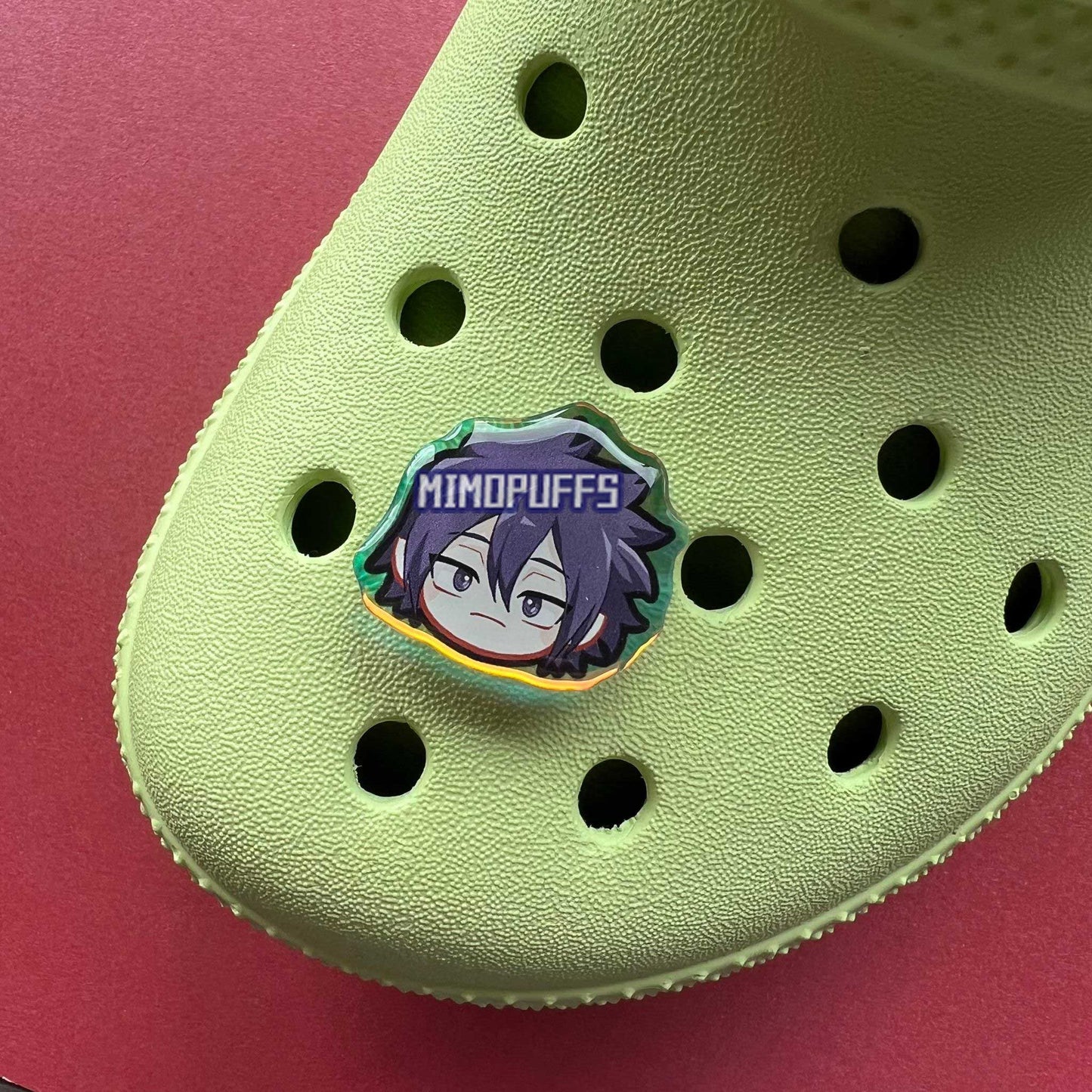 Hero Holographic Croc Charms